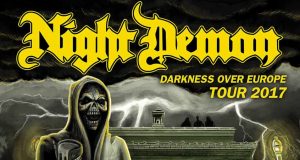 Ankündigung der "Darkness Over Europe Tour 2017" von Night Demon