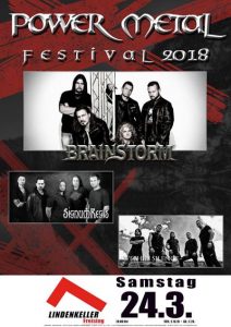 Ein Flyer für das Power Metal Festival 2018